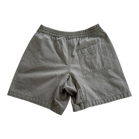 Rugged Terrain Vintage Khaki Green Drawstring Elastic Waist Shorts - Size Small - Picture 2 of 12